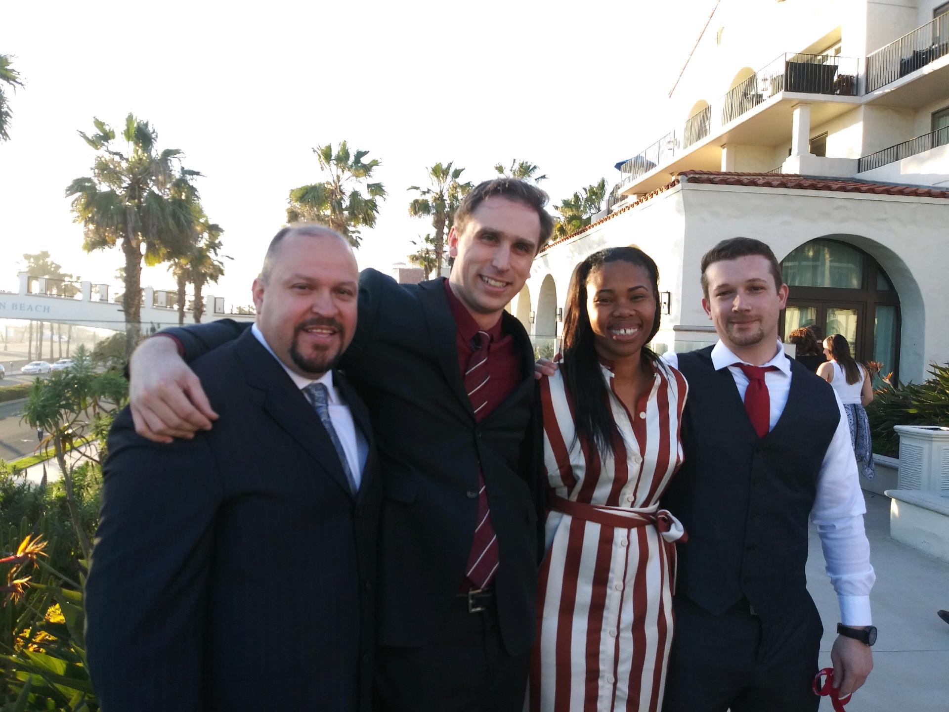 Restaurant marketing expert and team